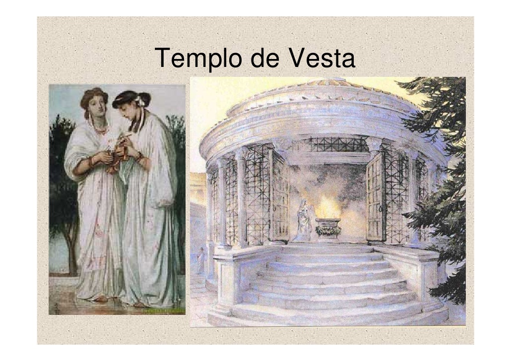 As Vestales en Roma Recuncho da historia, Mundo Romano