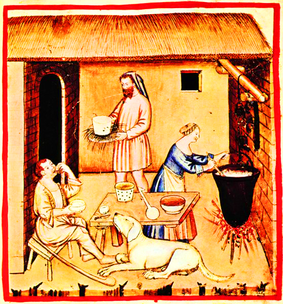 A bebida na Idade Media. Nacen as tapas Edad Media, Idade Media, Recuncho da historia