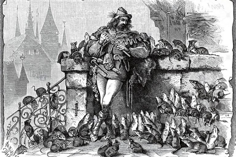 DestacadaFlautistaHamelín O Recuncho da Historia Edad Media, Idade Media, Recuncho da historia