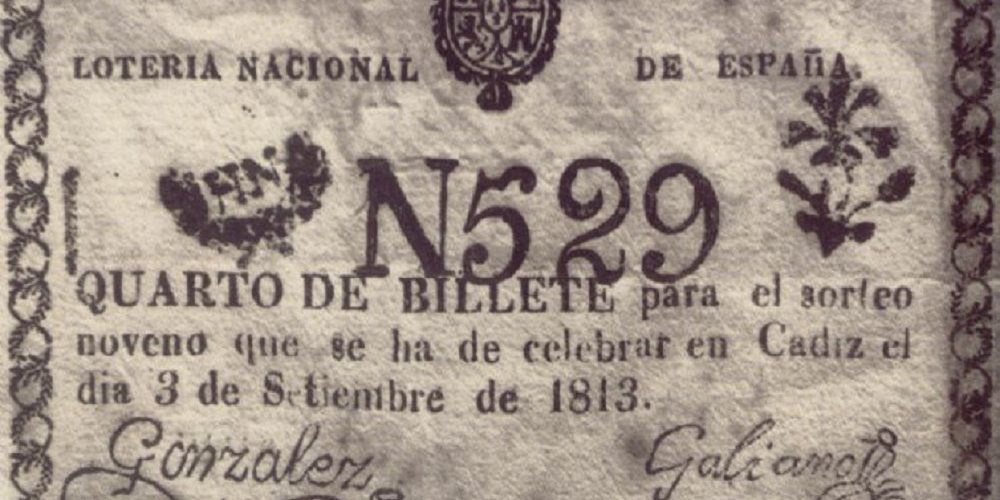 Origen Lotería en España Origen Lotería en España