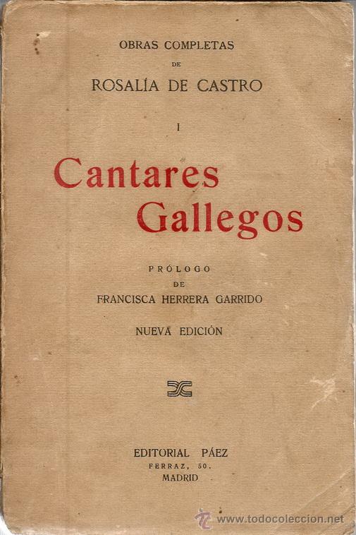 Cantares gallegos de Rosalía de Castro