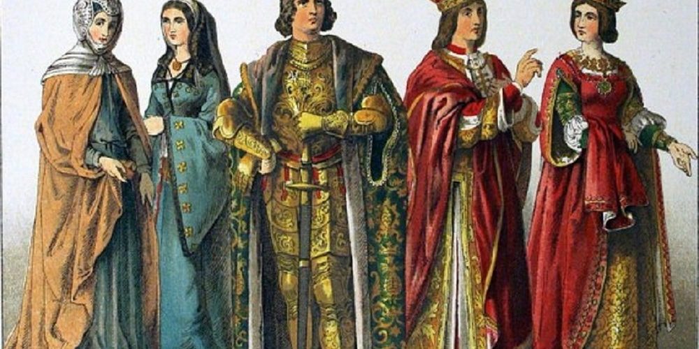 Evaluación inventar Inocente Como vestían en la Edad Media