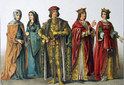 Como vestían en la Edad Media