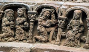 A Adoración dos Reis Magos na arte románico hispano Idade Contemporánea, Idade Media, Recuncho da historia