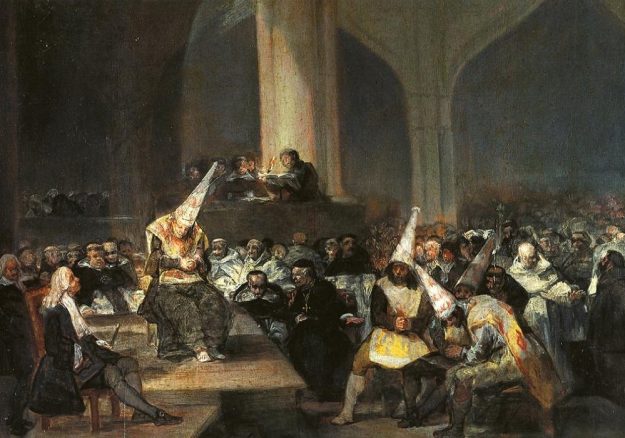Francisco-Jose-De-Goya-Y-Lucientes-Inquisition-Scene