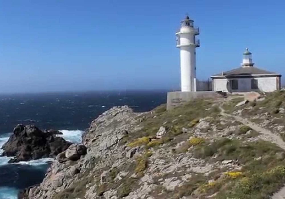 Inicio Faros de Galicia. Faro Touriñán