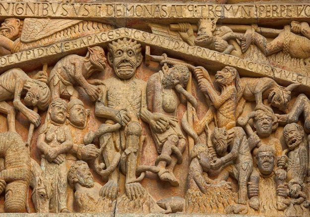 Escultura arte romanico