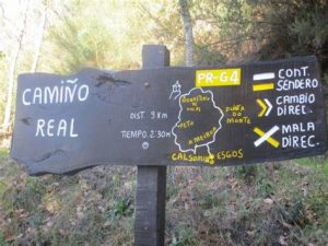 Camino Real, Esgos - Ourense