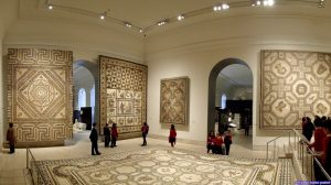 Sala de grandes mosaicos romanos. Museo Arqueológico Nacional. Madrid