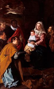 Adoración Reyes Magos, Velázquez