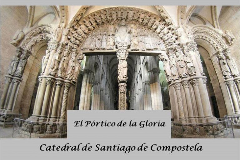 El-Portico-de-la-Gloria-Catedral-Santiago-de-Compostela Blog Rincón de la historia, Edad Media
