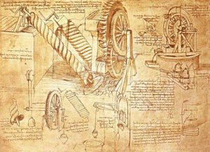 Cóicde Atlántico, Leonardo da Vinci. Biblioteca ambrosiana de Milán