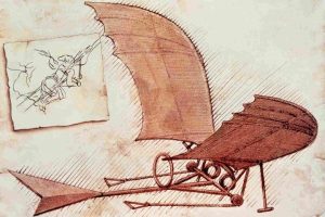 Máquina voladora, Leonardo da Vinci