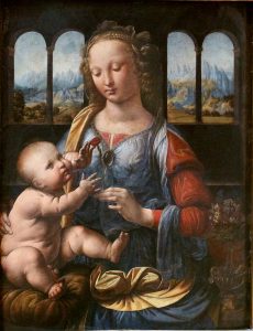 La Virgen del Clavel, Leonardo da Vinci