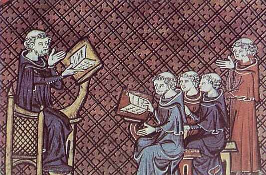 La enseñanza, las escuelas y las universidades en la Edad Media