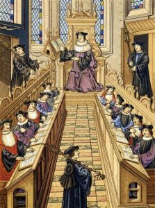 O ensino, as escolas e as universidades na Idade Media Edad Media, Idade Media, Recuncho da historia