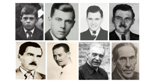 Diferentes imágenes de Mengele a lo largo de su vida