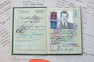 Pasaporte italiano, Mengele