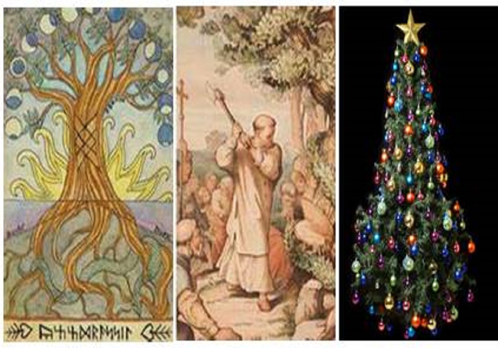 El origen de la tradición del árbol de Navidad