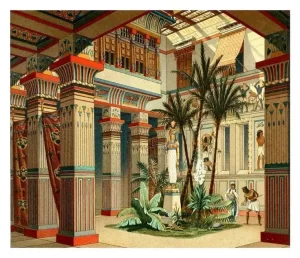 Recreación palacio egipcio