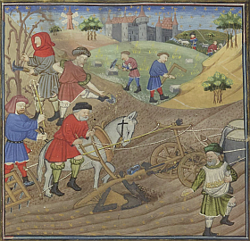 A vida campesiña na Idade Media Edad Media, Idade Media, Recuncho da historia