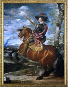Retrato del Conde Duque de Olivares. De Diego Velázquez
