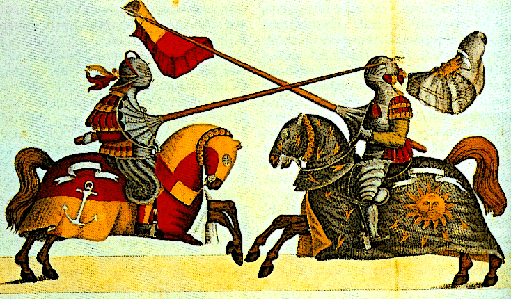 Torneos e xustas medievais Edad Media, Idade Media, Recuncho da historia