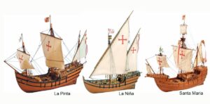 A arribada a Baiona tras o descubrimento de América Edad Moderna, Idade Media, Recuncho da historia