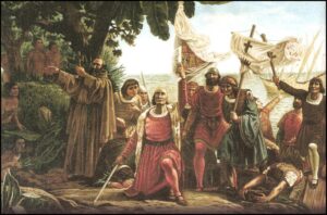 La arribada a Baiona tras el descubrimiento de América Rincón de la historia, Edad Moderna