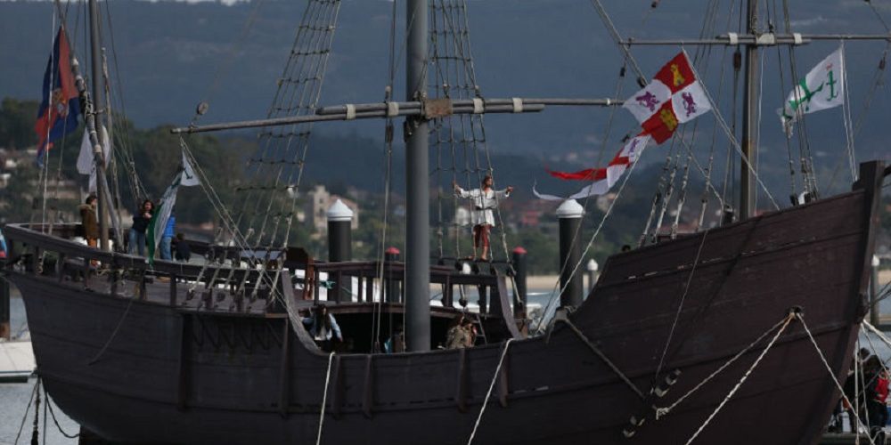 Llegada a Baiona