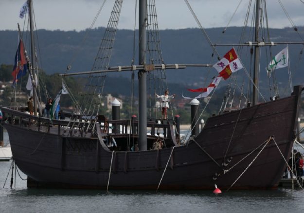 Llegada a Baiona