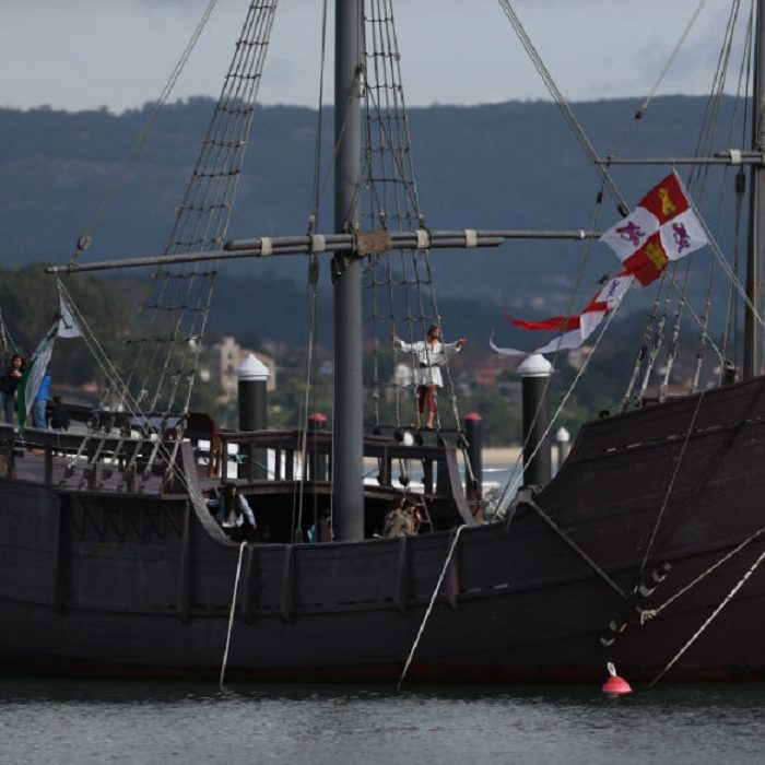 Llegada a Baiona News Rincón de la historia