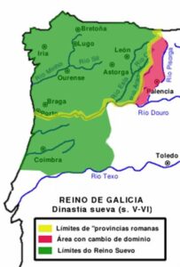 Los suevos en Galicia Rincón de la historia