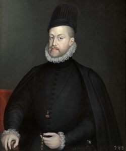 Felipe II con el Toisón de Oro. De Sofonisba Anguissola