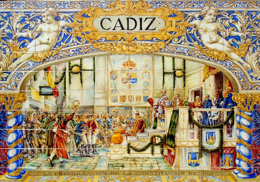 La Constitución de Cádiz constituye un hito histórico por ser la primera Constitución de la historia española y una de las más liberales de su época.