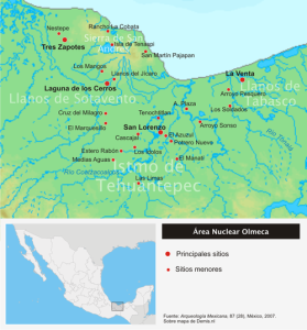 Los olmecas Rincón de la historia, Mesoamérica