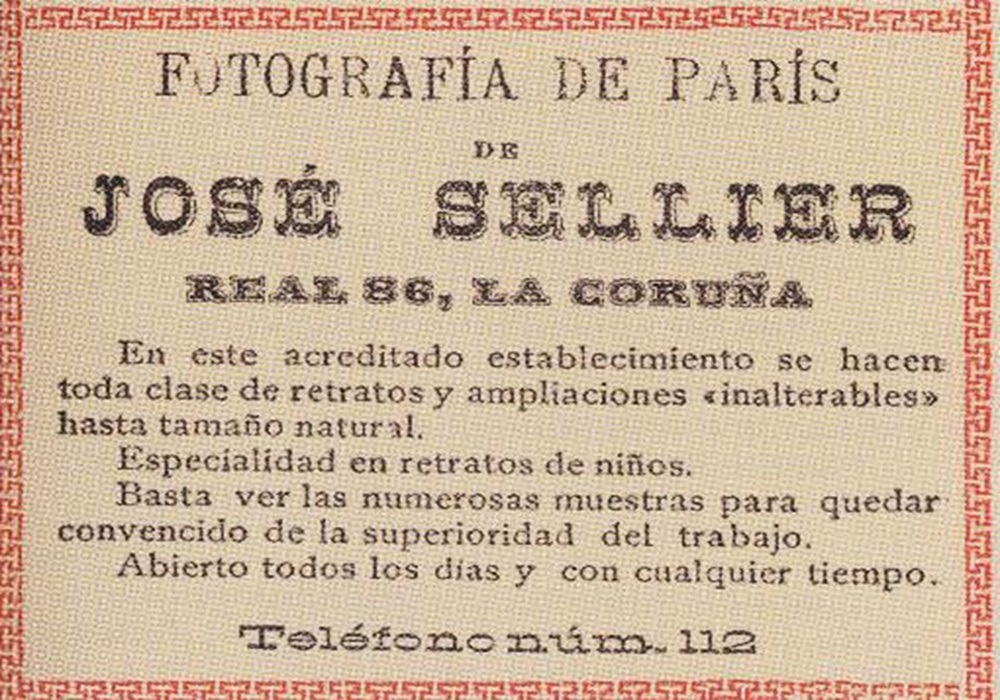 José Sellier, coruñés, pioneiro cineasta