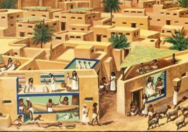Casas-antiguo-Egipto