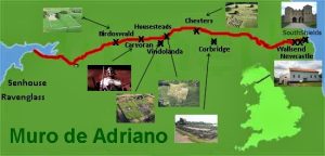 O Muro de Adriano Mundo Romano, Recuncho da historia
