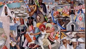 Maruja Mallo, la pintora rebelde La verbena. De Maruja Mallo